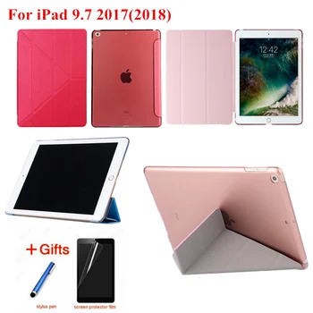 Case for iPad 9.7 2018 Tablet Multi-angle clear back Case Model A1893 Cover Funda For iPad 2017 9.7 inch Stand Shell+Film+Pen
Case for iPad 9.7 2018 Tablet Multi-angle clear back Case Model A1893 Cover Funda For iPad 2017 9.7 inch Stand Shell+Film+Pen