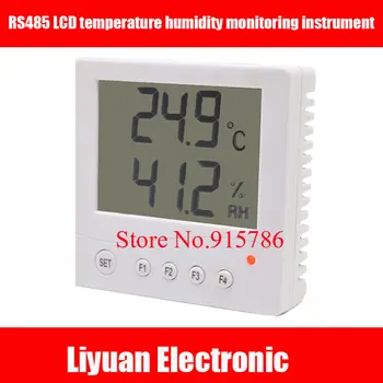 RS485 LCD temperature humidity monitoring instrument / 10-30VDC MODBUS temperature humidity monitor for Warehouse Monitoring
RS485 LCD temperature humidity monitoring instrument / 10-30VDC MODBUS temperature humidity monitor for Warehouse Monitoring