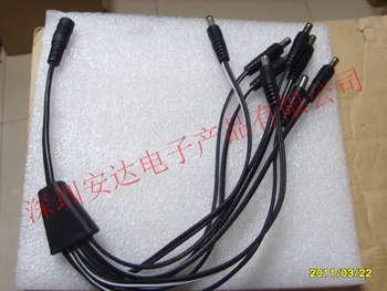 Free shipping For Monitoring camera DC power cord plug one point 1 8 5.5*2.1 eight charging wire thick line
Free shipping For Monitoring camera DC power cord plug one point 1 8 5.5*2.1 eight charging wire thick line