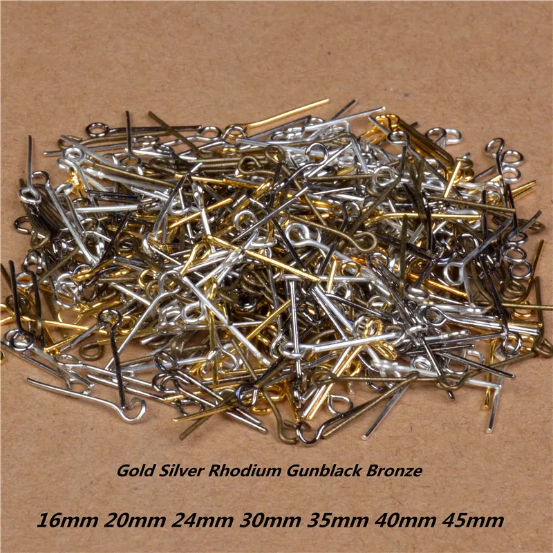 200pcs/lot 16/20/24/30/40/50mm Nine Words Pins Alloy Eye Pins Jewelry Findings For Jewelry Making Earrings DIY Accessories
200pcs/lot 16/20/24/30/40/50mm Nine Words Pins Alloy Eye Pins Jewelry Findings For Jewelry Making Earrings DIY Accessories