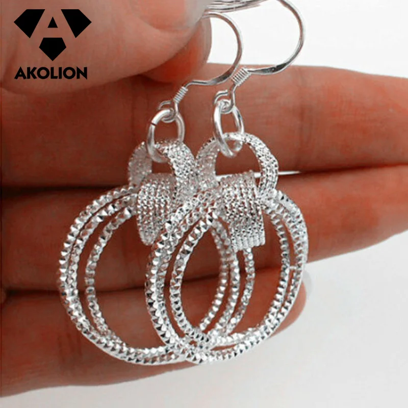 AKOLION 925 Thick Silver Round Exaggeration Earrings 2019 New Big Drop Earrings Fashion Jewelry Women Accessories Gift For Girl
AKOLION 925 Thick Silver Round Exaggeration Earrings 2019 New Big Drop Earrings Fashion Jewelry Women Accessories Gift For Girl