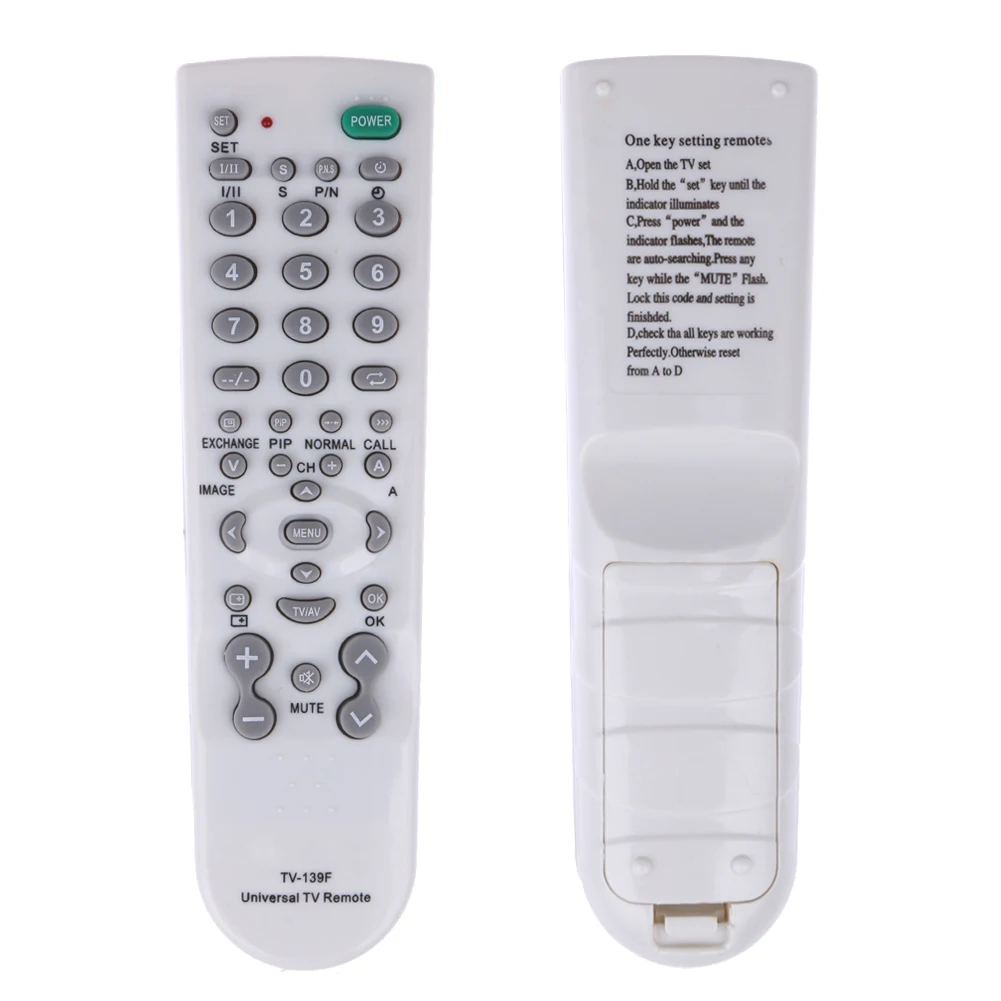 1pcs Universal TV Remote Control Portable Super Version Controller for TV-sets LED LCD Wireless TV Control Remote
1pcs Universal TV Remote Control Portable Super Version Controller for TV-sets LED LCD Wireless TV Control Remote