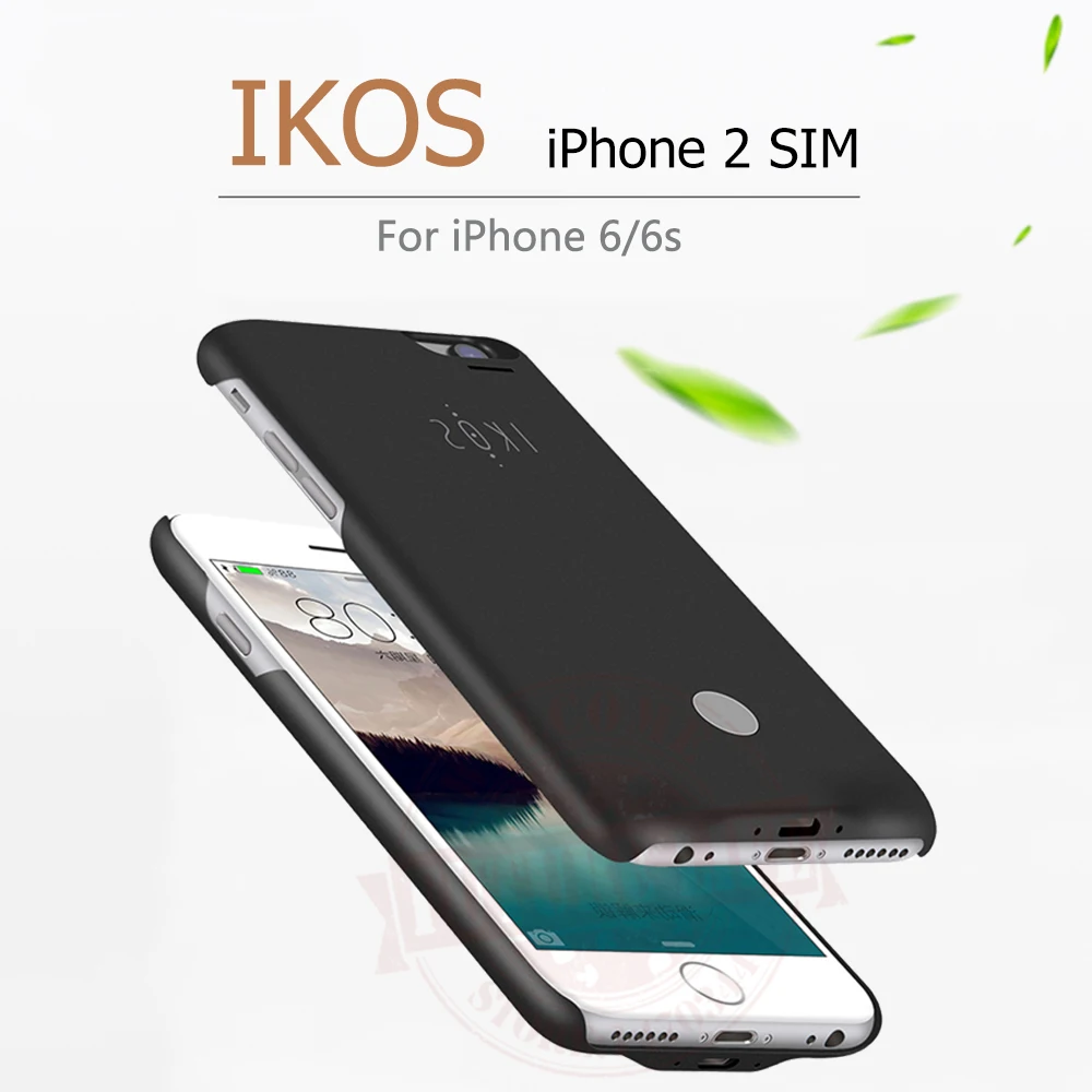 Хорошее качество Bluetooth Две сим двойной адаптер для iPhone 6/6 s ikos K2 goodtalk Телефонные