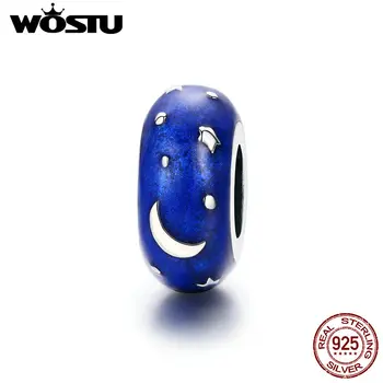WOSTU 2020 New 925 Sterling Silver Starry Sky Spacer Stopper Beads fit Wostu Original DIY Charm Bracelet Pendant Gift DXC599
WOSTU 2020 New 925 Sterling Silver Starry Sky Spacer Stopper Beads fit Wostu Original DIY Charm Bracelet Pendant Gift DXC599