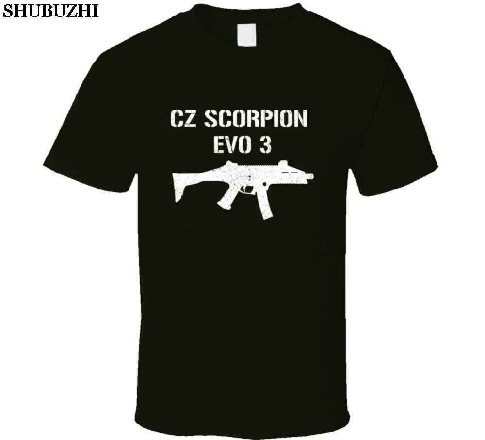 Cz Scorpion Evo 3 Submachine Gun Military Distressed T Shirt very Popular Style T-Shirt Men Slim Fit Cotton High-Quality Movie
Cz Scorpion Evo 3 Submachine Gun Military Distressed T Shirt very Popular Style T-Shirt Men Slim Fit Cotton High-Quality Movie