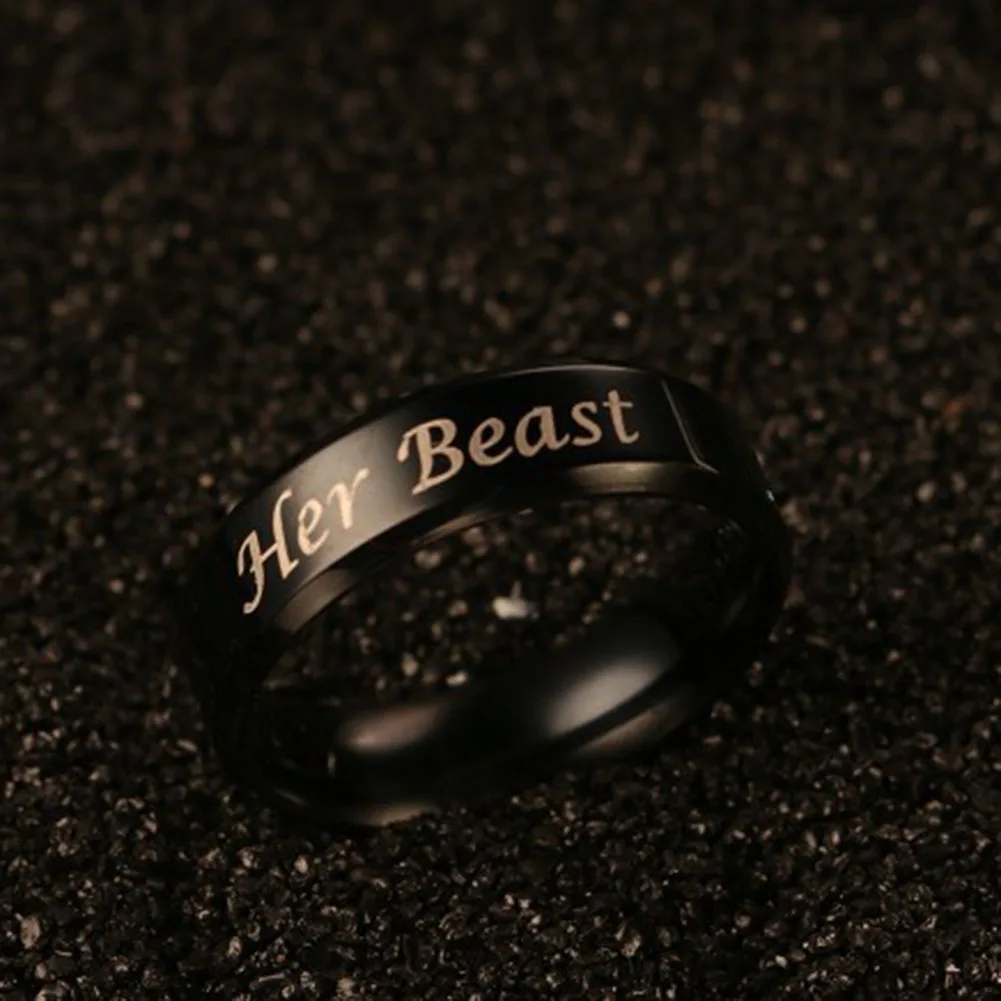 Grateful Excellent Personality Hot Latest Original Chic Her Beast His Beauty Ring
Grateful Excellent Personality Hot Latest Original Chic Her Beast His Beauty Ring