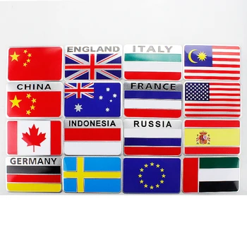 Emblem Individuality flag metal car stickers national flag stickers body scratches cover stickers
Emblem Individuality flag metal car stickers national flag stickers body scratches cover stickers