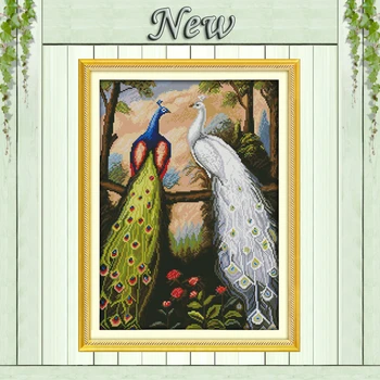 The forest peacock couples Painting Decor Counted Print on canvas DMC 14CT 11CT DIY Cross Stitch Needlework Kits Embroidery Sets
The forest peacock couples Painting Decor Counted Print on canvas DMC 14CT 11CT DIY Cross Stitch Needlework Kits Embroidery Sets
