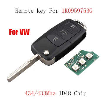 3Button Remote key For 1K0 959 753 G For VW Volkswagen Caddy Eos Golf Jetta Sirocco Tiguan Touran 2004-2011 433Mhz&ID48 key
3Button Remote key For 1K0 959 753 G For VW Volkswagen Caddy Eos Golf Jetta Sirocco Tiguan Touran 2004-2011 433Mhz&ID48 key