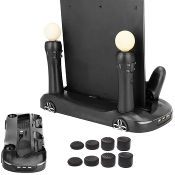 For PS4 Slim Pro Move Car Design Vertical Stand Cooling Fans Dual Controller Move Charging Station Expand HUB+8pcs Enhanced Caps
For PS4 Slim Pro Move Car Design Vertical Stand Cooling Fans Dual Controller Move Charging Station Expand HUB+8pcs Enhanced Caps