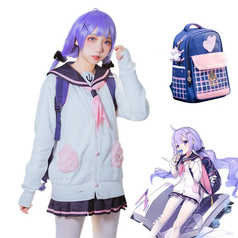 Azur Lane Unicorn Cosplay Costumes Games Knit Jacker Sweatshirts Skirt School Uniform Unicorn Bag Wig For Women Girls Clothes
Azur Lane Unicorn Cosplay Costumes Games Knit Jacker Sweatshirts Skirt School Uniform Unicorn Bag Wig For Women Girls Clothes