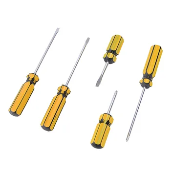 Screwdriver Set Five-piece Set of Convenient Safety Tools Complete 5 / Set of Household Screwdriver Repair Manual Tool Kit
Screwdriver Set Five-piece Set of Convenient Safety Tools Complete 5 / Set of Household Screwdriver Repair Manual Tool Kit