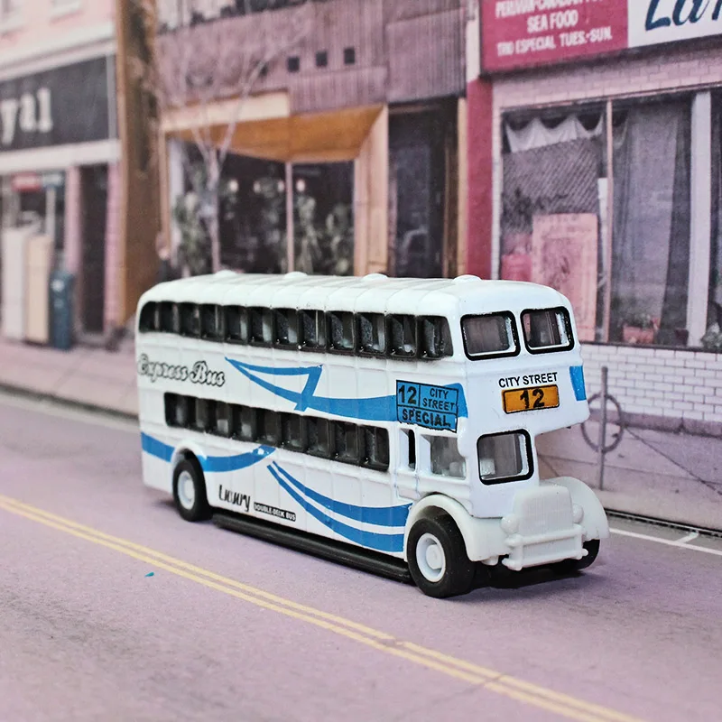AL 1:64 Alloy car model Diecast double decker bus Portable and compact model kids toys Give your child the best gift
AL 1:64 Alloy car model Diecast double decker bus Portable and compact model kids toys Give your child the best gift