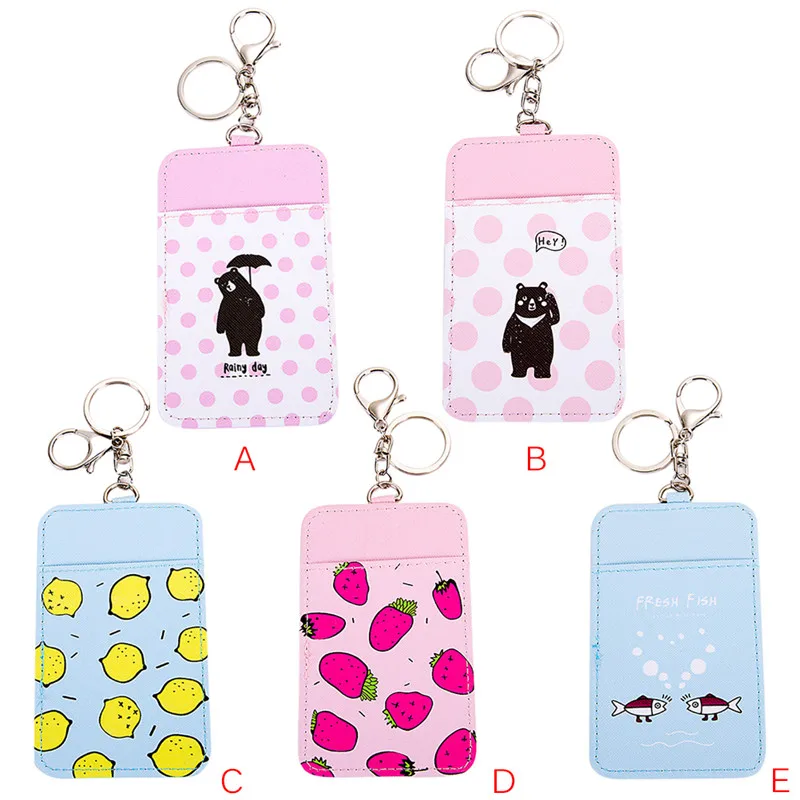 Cute Fruit PU Bus Cards Case Students Girl ID Bank Credit Card Holder Pocket With Female Lanyard Key Ring Badge Cover Protector
Cute Fruit PU Bus Cards Case Students Girl ID Bank Credit Card Holder Pocket With Female Lanyard Key Ring Badge Cover Protector