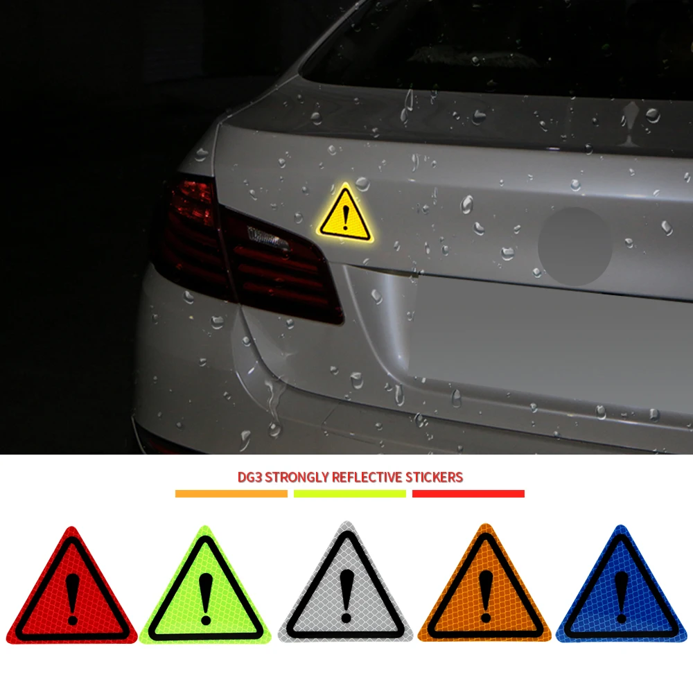 LEEPEEUniversal Reflective Warning Sticker Motorcycle Car Body Decorative Paster Bumper Decals Triangle Warning Label Auto Decor
LEEPEEUniversal Reflective Warning Sticker Motorcycle Car Body Decorative Paster Bumper Decals Triangle Warning Label Auto Decor