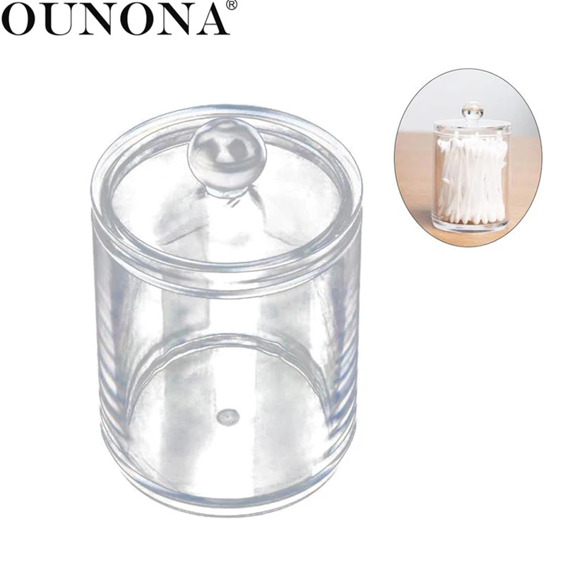 OUNONA Transparent Cotton Swab Storage Box Cotton Pads Container Cosmetic Makeup Organizer Case Toothpick Holder Box
OUNONA Transparent Cotton Swab Storage Box Cotton Pads Container Cosmetic Makeup Organizer Case Toothpick Holder Box