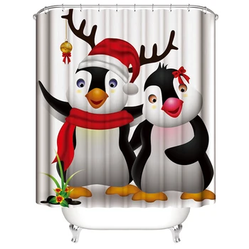 1PC Home Christmas Decorations Shower Curtain New Year Home Textile Snowman Print Curtains for Bathroom Waterproof Cortina
1PC Home Christmas Decorations Shower Curtain New Year Home Textile Snowman Print Curtains for Bathroom Waterproof Cortina