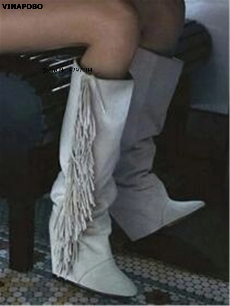 1Winter-New-Fashion-Women-Knee-High-Suede-Leather-Knee-High-Tassels-Wedge-Boots-Fringes-Platform-Motorcycle