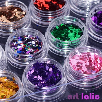12 Box/Set Diamond Nail Glitter Diamond 3D Ultrathin Sequins Flakes Sparkly DIY Tips Dazzling Paillette Nail Art Decorations
12 Box/Set Diamond Nail Glitter Diamond 3D Ultrathin Sequins Flakes Sparkly DIY Tips Dazzling Paillette Nail Art Decorations