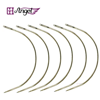 144pcs 3inch 7.6cm Medium Size C Shape Curved Knitting/Weaving/Sewing Needles for Hair Extensions Human Hair Wefts Weaving Tools
144pcs 3inch 7.6cm Medium Size C Shape Curved Knitting/Weaving/Sewing Needles for Hair Extensions Human Hair Wefts Weaving Tools