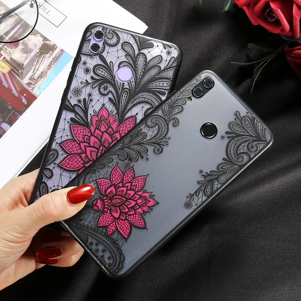 NORTHFIRE 3D Lace Flower Case For Huawei p smart 2019 8x mate 20 p20 lite P30 Pro Case For Huawei Nova 2S 3 Mate10 Y9 2019 Cover
NORTHFIRE 3D Lace Flower Case For Huawei p smart 2019 8x mate 20 p20 lite P30 Pro Case For Huawei Nova 2S 3 Mate10 Y9 2019 Cover