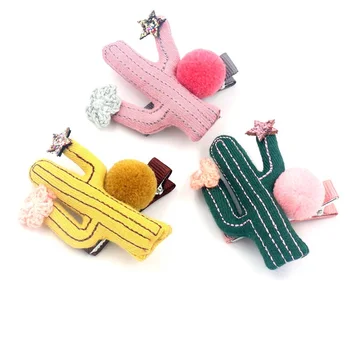 15pcs Boutique Cute Cactus Hairpins Solid Pom Pom Glitter Star Cartoon Plant Hair Clips Princess Fashion Hair Accessories
15pcs Boutique Cute Cactus Hairpins Solid Pom Pom Glitter Star Cartoon Plant Hair Clips Princess Fashion Hair Accessories