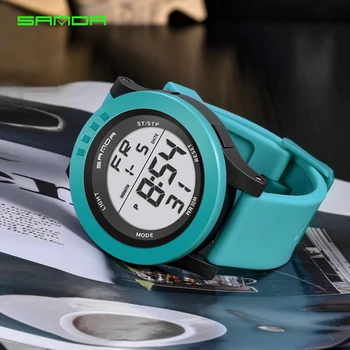 2018 SANDA Sport Digital Watch Men Top Brand Luxury Famous Military Wrist Watches For Male Clock Electronic Relogio Masculino
2018 SANDA Sport Digital Watch Men Top Brand Luxury Famous Military Wrist Watches For Male Clock Electronic Relogio Masculino