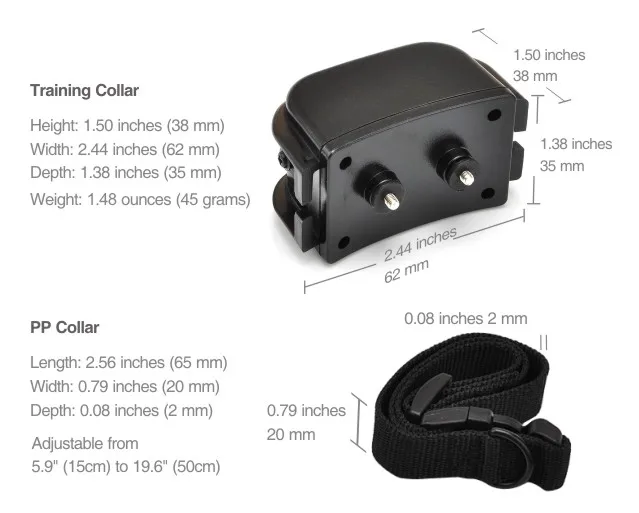 7th Dog Training Collar PET998DRB