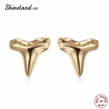 Shineland Vintage 925 Sterling Silver Stud Earring Jewelry Gold Color Irregular Small Teeth Earring for Women Men Punk Brincos
Shineland Vintage 925 Sterling Silver Stud Earring Jewelry Gold Color Irregular Small Teeth Earring for Women Men Punk Brincos