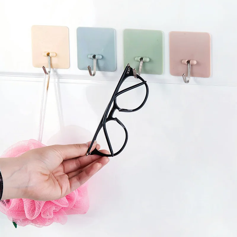 2019 best-selling 1 set square nail-free strong adhesive hook kitchen wall without traces hook bathroom door behind the hook
2019 best-selling 1 set square nail-free strong adhesive hook kitchen wall without traces hook bathroom door behind the hook
