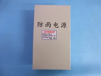 Rainproof 12V 5A 60W Switching Power Supply Driver for LED Strip AC 100-240V Input to DC 12V
Rainproof 12V 5A 60W Switching Power Supply Driver for LED Strip AC 100-240V Input to DC 12V