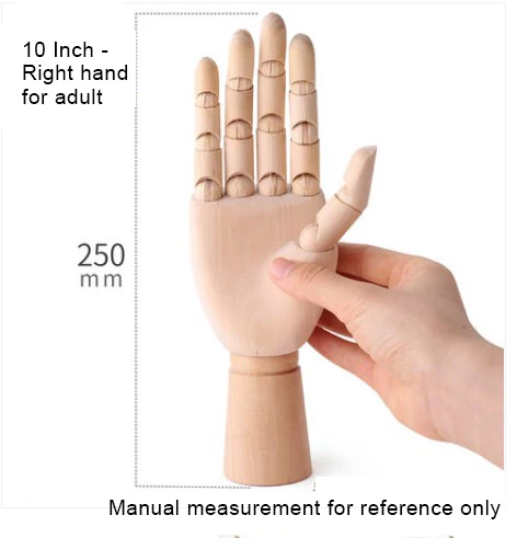 10Inch-25cm-Adult-RightHand