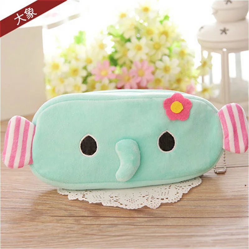 1pcs kawaii Plush Pencil Case cute Elephant pattern Office Student Pencil Cases School Supplies Pen Box Astuccio Scuola
1pcs kawaii Plush Pencil Case cute Elephant pattern Office Student Pencil Cases School Supplies Pen Box Astuccio Scuola