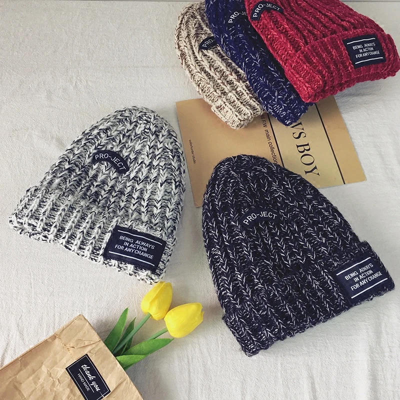 Winter Warm Skullies Beanie Hat Women 2017 New Hot Fashion Casual Thick Knitting Hats Letters Mixed Color Simple Beanies
Winter Warm Skullies Beanie Hat Women 2017 New Hot Fashion Casual Thick Knitting Hats Letters Mixed Color Simple Beanies