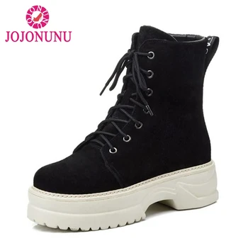 FITWEE Casual Womens Cool Boots Lace Up Thick Bottom Fur Lined Round Toe Boot Women Zipper Shoe Winter Fashion Short Boot
FITWEE Casual Womens Cool Boots Lace Up Thick Bottom Fur Lined Round Toe Boot Women Zipper Shoe Winter Fashion Short Boot