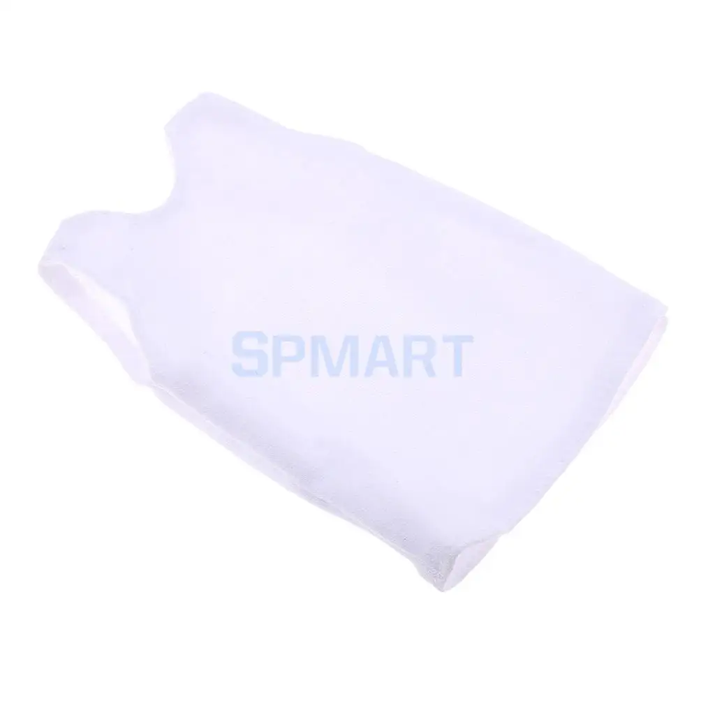 1/6 Mens White Vest T-shirt Tops Sleeveless Clothes for 12 1/6 Mens White Vest T-shirt Tops Sleeveless Clothes for 12