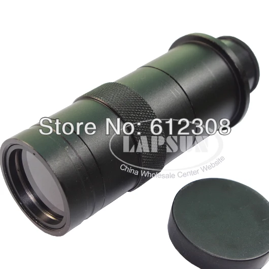 

High Quality 8X -100X Magnification Adjustable 25mm C-mount Zoom Glass Lens Adapter for Industry Microscope Camera System