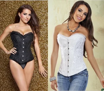 Brand new woman sexy bustiers &corset Court corset wedding corset corset+G-string set 2 colors available M-0842
Brand new woman sexy bustiers &corset Court corset wedding corset corset+G-string set 2 colors available M-0842