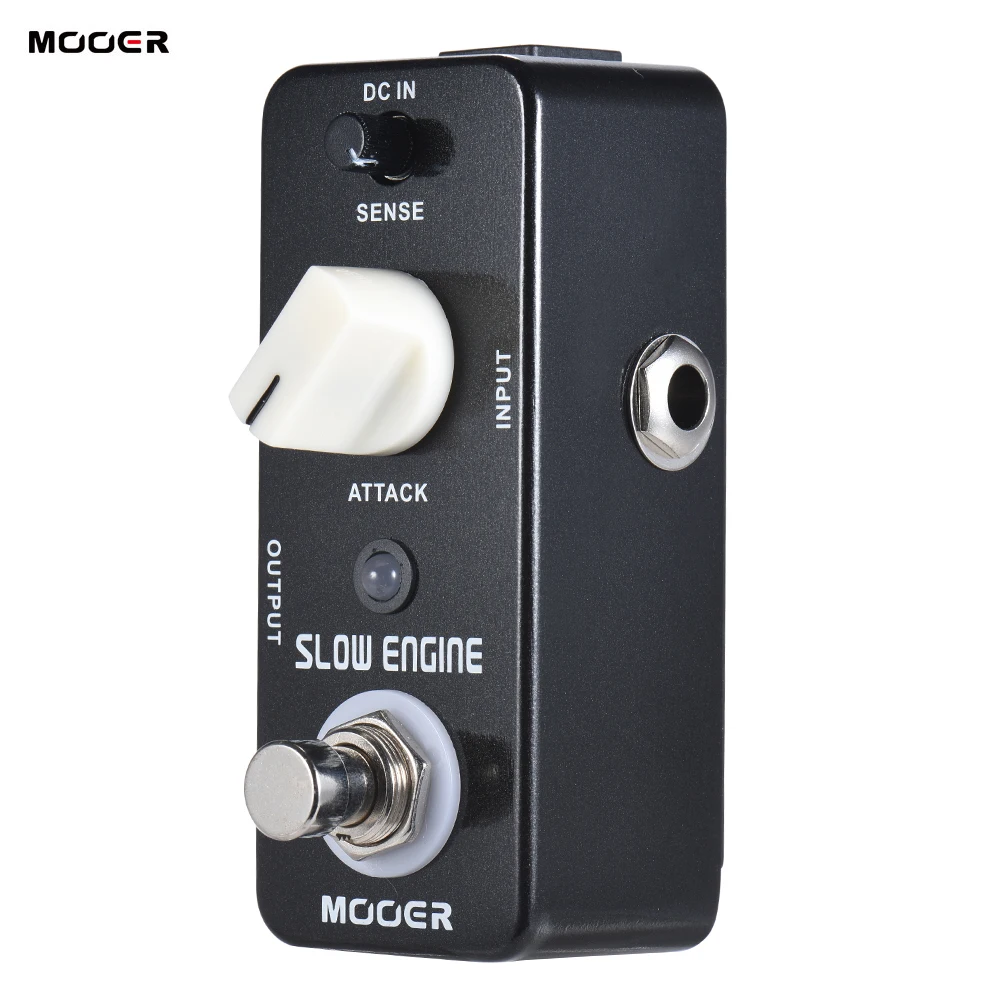 MOOER SLOW ENGINE Slow Motion Guitar Effect Pedal True Bypass Full Metal Shell With true bypass footswitch LED indicator light
MOOER SLOW ENGINE Slow Motion Guitar Effect Pedal True Bypass Full Metal Shell With true bypass footswitch LED indicator light