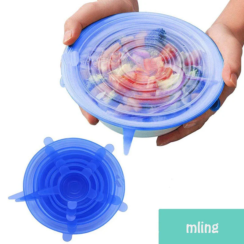1Pcs/6Pcs/ Set Reusable Elastic Seal Universal Silicone Saran Wrap Cover Lids Food Bowl Pot Stretch Kitchen Vacuum Seal Bowls
1Pcs/6Pcs/ Set Reusable Elastic Seal Universal Silicone Saran Wrap Cover Lids Food Bowl Pot Stretch Kitchen Vacuum Seal Bowls