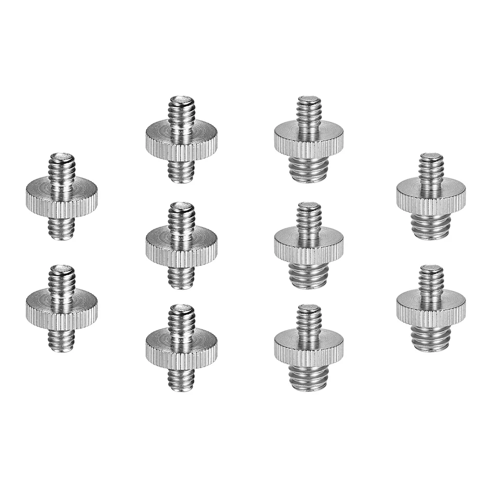1/4"-20 Male to 1/4"-20 Male Threaded Screw Adapter Tripod Mounting Thread Screw Converter for Camera Tripod Monopod Ballhead
1/4"-20 Male to 1/4"-20 Male Threaded Screw Adapter Tripod Mounting Thread Screw Converter for Camera Tripod Monopod Ballhead