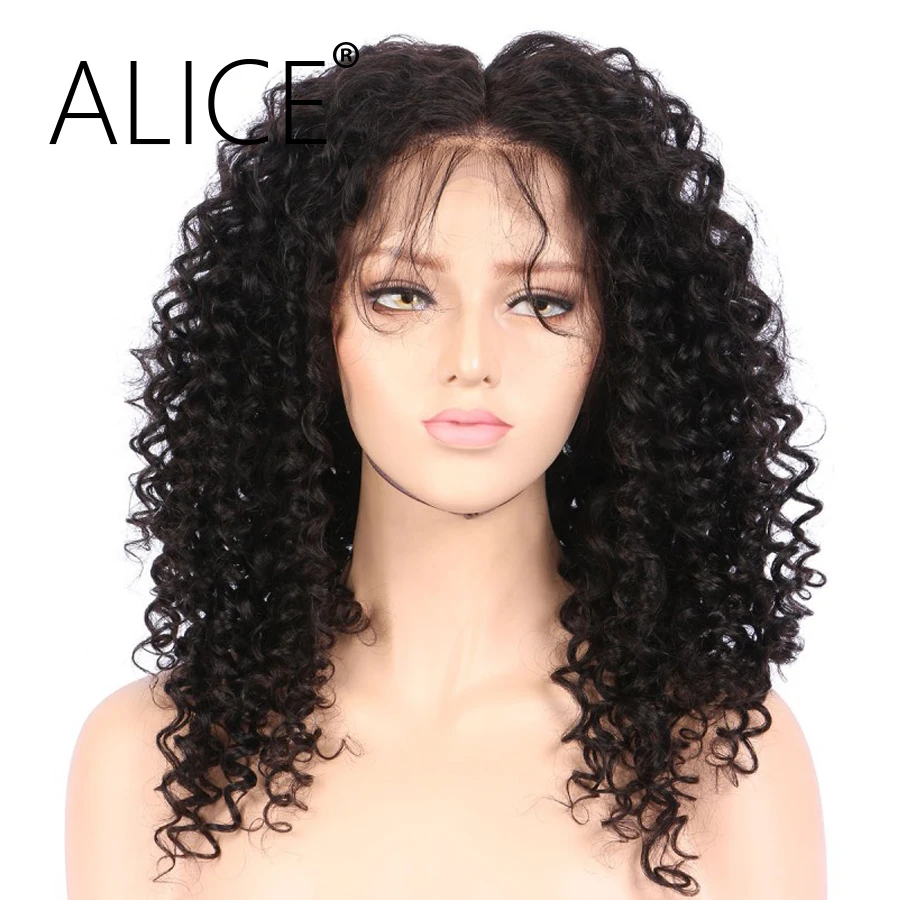 ALICE Pre Plucked Full Lace Human Hair Wigs 8-24 Inches  (5)