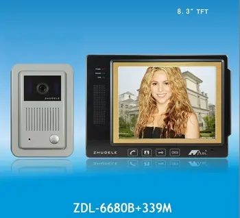 ZHUDELE intercom system 4-wires 8.3" luxury color video door phone,CCD camera waterproof ,touch screen,nightvision
ZHUDELE intercom system 4-wires 8.3" luxury color video door phone,CCD camera waterproof ,touch screen,nightvision