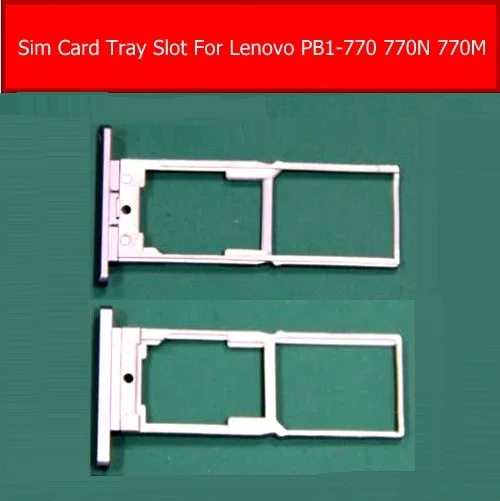 100% Genuine Sim Card Tray Slot For Lenovo PB1-770 770N 770M SIM Card Connector Holder Metal maetrial Replacement Parts
100% Genuine Sim Card Tray Slot For Lenovo PB1-770 770N 770M SIM Card Connector Holder Metal maetrial Replacement Parts