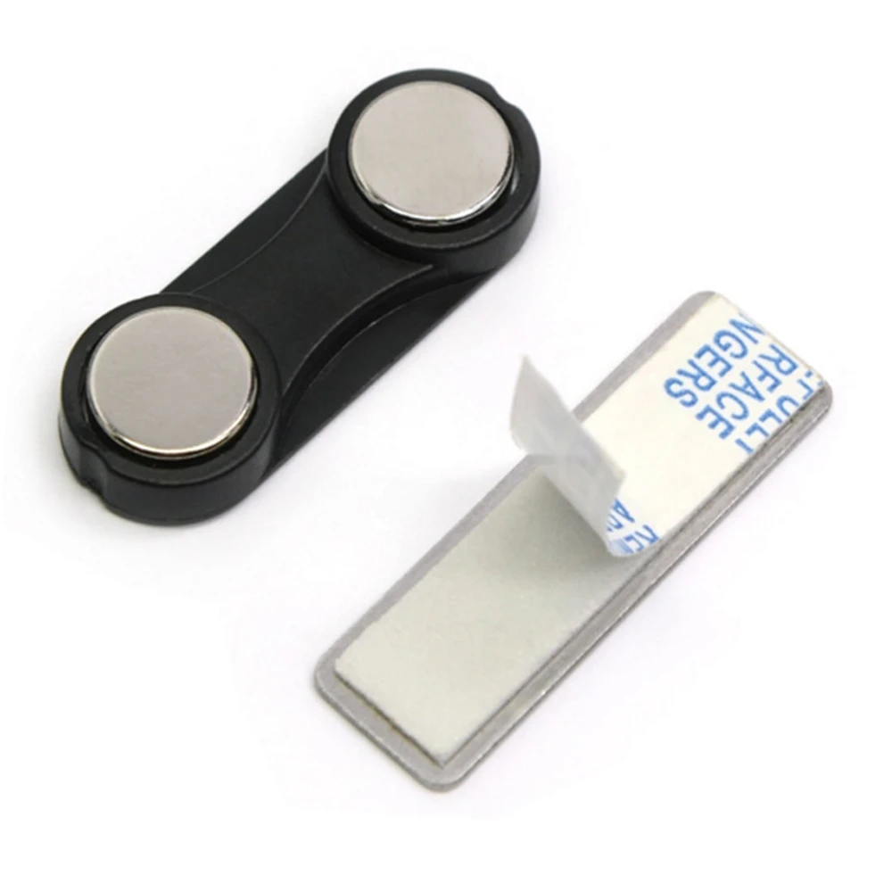 10pcs/lot 33*13mm Wholesale Black Metal Strong Magnetic Back Name ID Tag Badge With Magnet Fastener Holder Tag Factory Price
10pcs/lot 33*13mm Wholesale Black Metal Strong Magnetic Back Name ID Tag Badge With Magnet Fastener Holder Tag Factory Price