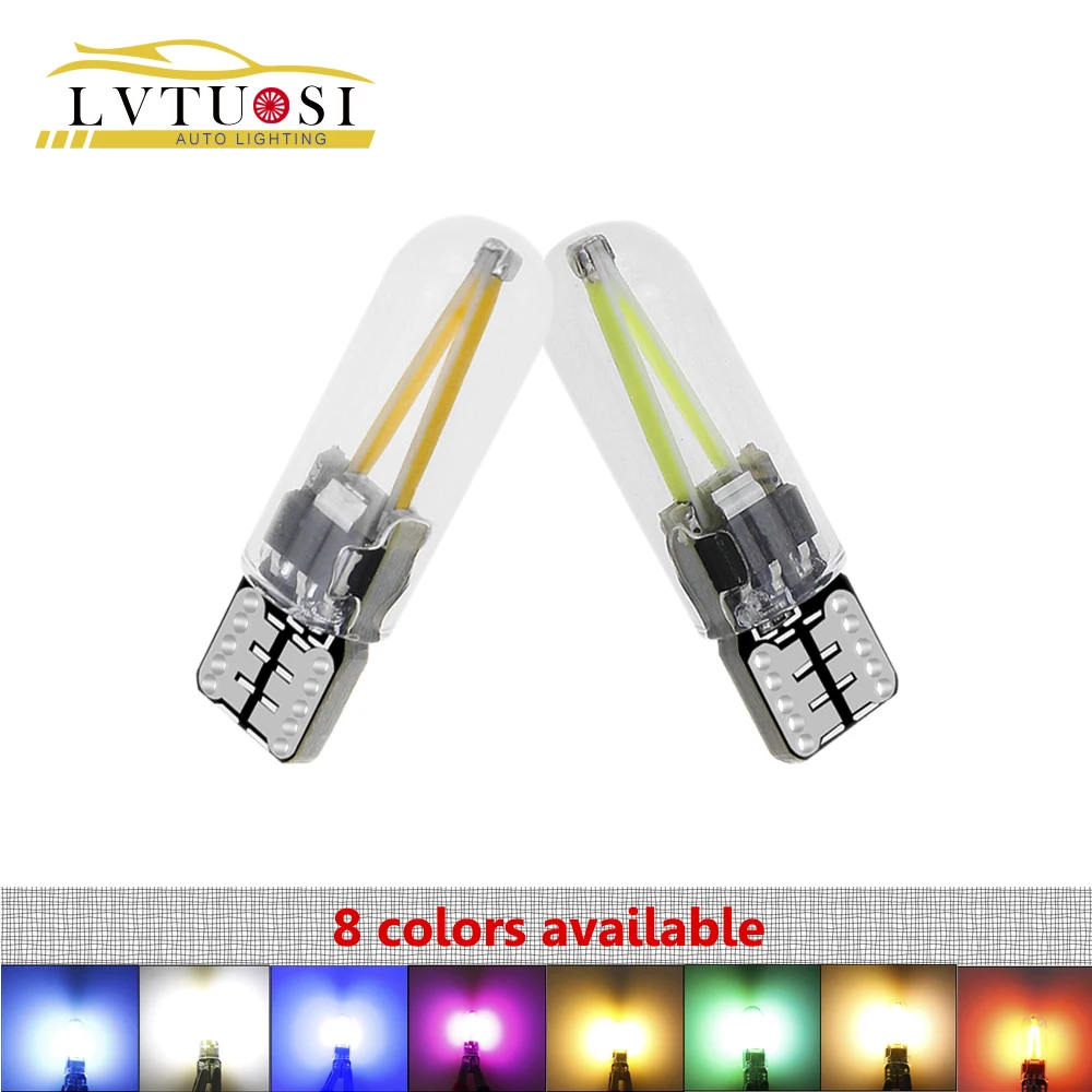LVTUSI Newest 2pcs T10 LED 194 W5W COB Glass Car Light LED Filament Reading Light Dome Trunk Lamp DRL Car Styling 12V AE 
LVTUSI Newest 2pcs T10 LED 194 W5W COB Glass Car Light LED Filament Reading Light Dome Trunk Lamp DRL Car Styling 12V AE