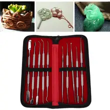 10Pcs Roestvrij Staal Klei Mes Sculpey DIY Beeldhouwen Vleesmes Sieraden Verwerking Tool Hoge Kwaliteit Sieraden Gereedschap c(China)