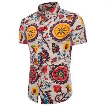 Men's Casual Shirts Short-Sleeve 2018 Summer Hawaiian Shirt Skinny Fit with Various Pattern Man Big Sizes Clothes M-4XL 5XL
Men's Casual Shirts Short-Sleeve 2018 Summer Hawaiian Shirt Skinny Fit with Various Pattern Man Big Sizes Clothes M-4XL 5XL