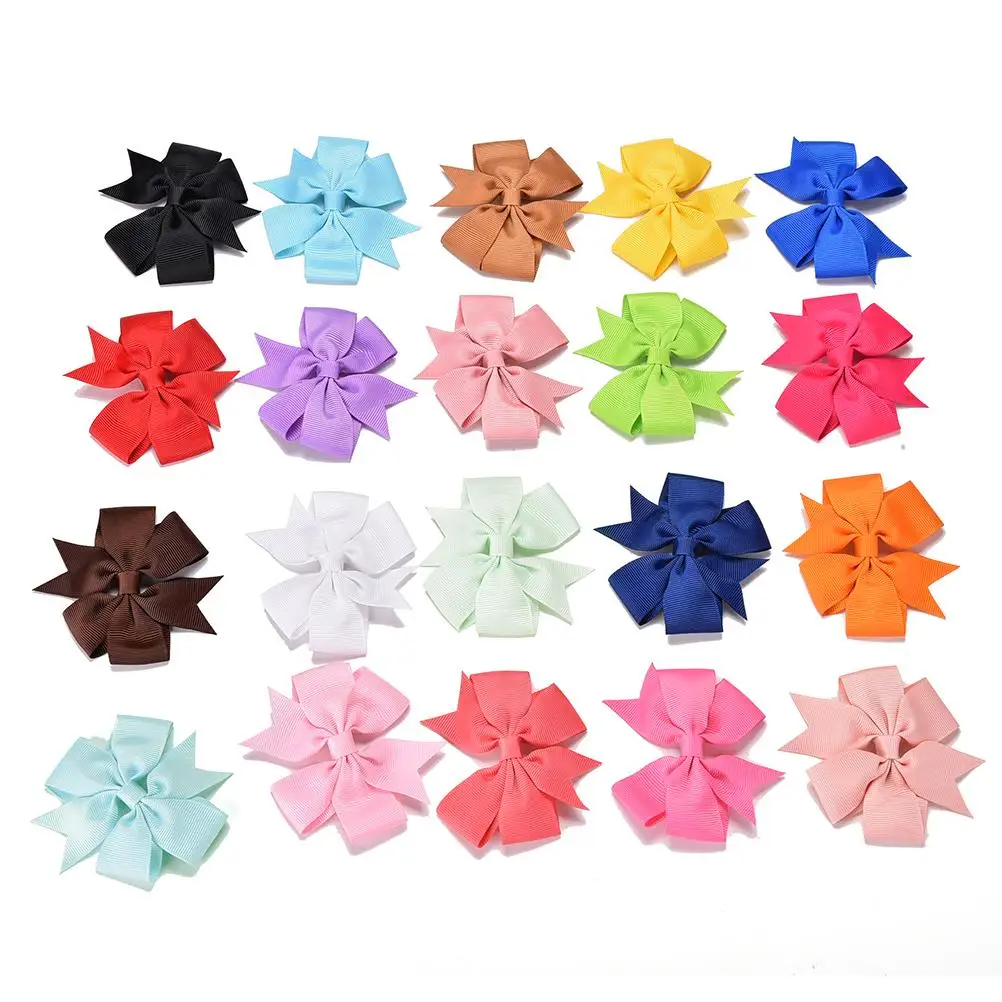 Girl Hair Accessories 20 pcs/lot 3 inch Grosgrain Ribbon Boutique Hair Bows With Clip Hairpins For Kids
Girl Hair Accessories 20 pcs/lot 3 inch Grosgrain Ribbon Boutique Hair Bows With Clip Hairpins For Kids