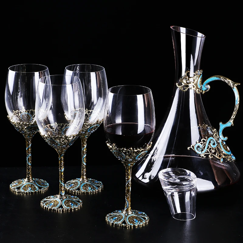 Europe Wine goblet enamel color wine Glass Cup Large Capacity wakeup set Wine Glass champagne glasses wedding gifts drinkware
Europe Wine goblet enamel color wine Glass Cup Large Capacity wakeup set Wine Glass champagne glasses wedding gifts drinkware